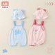 Splash Girl Neworn Baby 2025 Летняя одежда Мужчина и женщины по одному