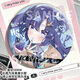 
KYODO Blue Archives Hayase Yuka Animation 2D Taniko Laser Broken Glass Student Backpack H13575- Hayase Yuka [Upgrade Thickened] Laser Bar Badge-58mm