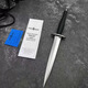 Extreme Force FS Commando Outdoor Tactic Straight Blade Double-Redged Spike Высокая твердость N690 Стальной нож Сержант Sharpemy Extreme Force FS Сталь 29 см, не более 60 длина лезвия 16,5 см.