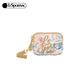 Lessportsac Lebosi 25 neue Miyi Garden-Serie frischer und einfacher Mehrzipper-Münzgrundstücke Clutch Miyi Garden