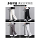 
LEE KIDS black hoodies for men's spring and autumn loose straight scimitar pants for teenagers draped wide-leg casual trousers CJ-6628 khaki + CJ-6627 black (2 strips 4XL