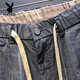Playboy (Playboy) 2025 Nouvelle marque tendance pantalon décontracté rayé pour hommes Summer mince pantalon récolté harlan