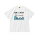 
Spot HUMAN0 Japanese summer heavyweight bamboo cotton polar bear printed short-sleeved T-shirt Japanese short tee black 3882 L