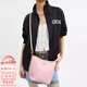 蔻驰（COACH）City Bucket 17 金属Logo徽标  水桶包单肩包 小号 女款 粉色 基础装(包+防尘袋)