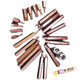 Sakura Plum Blossom Hexagon Spline Star T2025304050M12108 Head Hexagonal H-Bite Rotario Mango de 10 mm Milyo Milky M5 corto 10 piezas