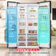 Rongsheng 637L side-by-side door refrigerator ultra-large capacity household first-class energy efficiency air-cooled frost-free dual frequency conversion energy-saving large freezer trade-in BCD-637WD11HP national subsidy