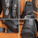 Marante leather chest bag for men versatile men crossbody chest bag cowhide men crossbody bag man bags 7029 coffee