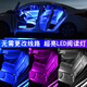 Manmang is suitable for Honda Accord modified LED reading light 9902 sixth generation interior light ceiling light trunk light 9902 sixth generation Accord ice blue 14-piece set