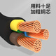 CHNT (CHNT) RVV sheathed wire 15254 power charging pile copper core cable 2 core black 100m_10 square mm