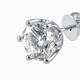 Alain Michal Classic Serie S925 Silber 1 Karat Kultivierter Diamantohrringe Valentinstag Geschenk an Freundin