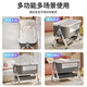 
Crib movable cradle bed portable two-in-one foldable multi-function bb bed newborn splicing bed aluminum alloy-mu Yuyun gray丨Dream-full model [memory