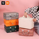 Xiaomi (MI) Hochwertiger Make-up-Aufbewahrungstasche tragbarer Koffer für Frauen 14-Zoll-Hochzeits-Hand-an-Wear-Geschenkbox Mini Koffer Silber 14 Zoll