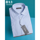 CEO Yageor flagship official store shirt men short-sleeved summer new style business casual middle-aged hot-free plaid broken code men purple plaid 14107-33 standard version [with mouth 43 /180 [175-185Jin [Jin equals 0.5 kg]]