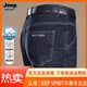 JEEP SPIRIT Jeep Men's Summer Thin Men's Business Casual Jeans Straight Medium-High Waist Elastic Ever-Match Long Pants 3886-Zhonglan Thin Style 29 [Wait circumference 2 feet 2] Recommended weight 95-110
