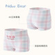 Nido Bear Girls 'Azulador Pure Cotton Boxer Shorts Medium Girls' Niñas 'no PPP Baby Boxer bragas TB1353+TB13554 Pack 130 Peso recomendado 34-42 Jin [Jin igual a 0.5 kg]