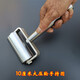 Rueda de prensa Xin No. 45 Rollo de acero impermeable Construcción Rollo de prensa sólida Rollo de cuero Presionado Roller de hierro Autoadhesivo Burbuja de escape de 5 cm Rueda de prensa de acero inoxidable (aproximadamente 695 g Manija de metal D40