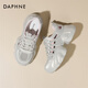 Daphne Mesh Schuhe für Frauen im Sommer atmungsaktiven Papa Schuhen lässig vielseitige Sport im Freien im Freien 2025 neuer Stil Pink 37 (235 mm) Standardcode