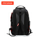
SPRAYGROUND Shark Mouth Backpack 25 New Black Frosted Transparent Backpack Large Capacity Student School Bag Black