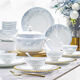 Yichen Jingdezhen 2025 new high-looking landscape-style tableware set for household Chinese bowls for household tableware housewarming gift recommended by store manager upgraded with rich pot 66-piece set