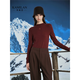 Kamilan Temperrament Half Coundleneck Pull pour les femmes 2024 AUTOMNE Couleur solide Couleur solide à manches longues à manches longues