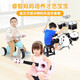 
Wooden guitar toys ukulele beginners can play simulated musical instruments for girls and boys cherry blossom powder basswood material + spare nylon string + back