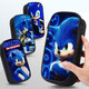 Kele Hedgehog Sonic peripheral pen box elementary school students junior high school boy boy boy 2D cartoon animation gift canvas pen bag ZQ4839