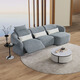 
LAZBOY Lezhibao Cream Wind Chenille Zero Wall Function Sofa Three-person Double Electric 673 Orange [30 Days Shipping]