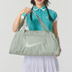 Nike fitness shoulder bag Nike genuine running training crossbody bag men and women sports bag travel bag luggage bag light gray BA6169-07747*24*22 cm official genuine one for one fake one compensation