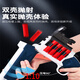 HKGXs686散弹儿童男孩软弹抛壳喷子霰弹仿真模型发射器玩具礼物 [双管喷子-战术长款][沙漠黑]2 [顶配]90软弹+16弹壳+复位三标