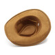 
XINBUCKS Western Cowboy Hat Minority Top Hat Casual Jazz Hat Outdoor Travel Stage Props Felt Hat Brown Suitable 55-58cm