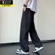 Pantalones de seda de pájaros carpinteros Summer para hombres 2025 Pantalones de ocio de patas rectas delgadas de patas rectas para hombres Pantalones de nivel ancho de nivel ancho y seco