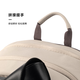 新秀丽（Samsonite）男士双肩包15.6英寸电脑包日常通勤背包轻盈休闲36B*94020卡其色