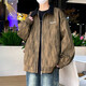 Ziweiqi Spring and Automn Veste d'automne marque Trendy Style mince jeunesse occasionnelle de travail beau style K15831 APPRICOT COLOR 6XL