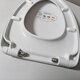 BEYZK General Wrigley Toilet AB1286/1118/1113 Urea Formal Solid Cover After-sales Toilet Silent Reduce with Damping B Cover AB1118 1280 1283 Urea Formal Solid Cover