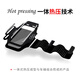 Rongyu running mobile phone bag, arm bag, sports bag, arm arm sleeve, tied to the arm, wrist bag, mobile phone case, magic strap, classic black large size, universal under 7 inches
