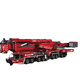 Moule King Construction Machinerie Crane Remote Contrôle Assemblage électrique Modèle de construction Bloc de construction difficulté 17007 YUXING 17087 Electric Drive Huile puits 840 particules