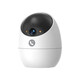 Fluoritkamera Xiaodou Dual Camera Überwachung Home Wireless Indoor 360-Grad-Dialog Mobile Remote Einzelkamera 5 Millionen (Sprachanruf + Humanoid-Tracking) Kamera + 64G Speicherkarte [Empfohlen] Weiß