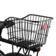 Huizhuo Fahrradkorb Elektroauto Heckkorb Mountain Batterie Auto Heck -Regal -Auto Rahmen Universal Gemüsekorb Zubehör N9214