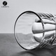 OUMANSEN GLASS CUP STAR ANISE CUP DICKEDED großer Bier Tasse Milch Tee Kaltes Getränk Tasse Hochtemperaturfeste Wasserbecher 470 ml15256