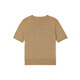 Loro Piana/诺悠翩雅LP女装Treccia毛衣山羊绒编织罗纹圆领短袖套头衫25新款 浅褐色 36