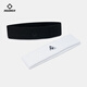 Reeves headband men sweat-absorbing and sweat-proof running sports fitness basketball headband hood anti-perspirant turban cycling equipment black all size