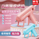 Chenguang hot melt glue gun for children at home, handmade fast heating melt glue high viscosity glue gun, upgraded heat insulation, light pink + 10 glue sticks