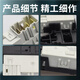 适用伊莱克斯洗衣机门锁EWF/EWW14102JB EWF12803JB EWF12703JB门开关 100%原装全新门锁