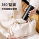 IKXO high-end pure titanium mini thermos gift gifts Valentine's Day gift box with high appearance and light portable water cup customization Meteorite black pure titanium small water cup 150ML gift box packaging