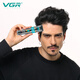 VGR695 Transparent Oil Head Electric Push Clipper Professionelles Ganzkörper wasserdichtes Haar Clipper High-Power Electric Push Clipper Spezial