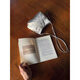 Dadong Korean version simple and light luxury bucket bag 2025 new versatile and exquisite ins out-of-shoulder diagonal straddle bag silver (spot)