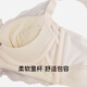 SHCER underwear for women early summer thin top support and closure pair of breast bra comfortable and ringless sexy lace bra A3829W off white 80B