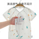 
Tiptoe Duck (Tiptoe Duck) baby clothes, newborn summer thin onesie baby underwear, close-fitting pajamas, cucumbers 2 pieces 66cm