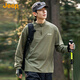 Jeep (JEEP) outdoor breathable long-sleeved T-shirt men's 2025 autumn and winter new sports running and cycling clothing casual T-shirt tops