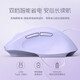 ThundeRobot low-light Bluetooth dual-mode wireless mouse ML103 ML101 2.4G Bluetooth e-sports home office long-life soft mouse low-light dual-mode ML103 lavender purple